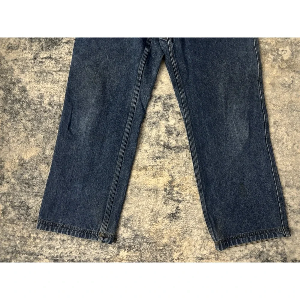 Duluth Trading Ballroom Jeans Pants Relaxed Fit Denim Work Mens Sz 37x30 (35x30)